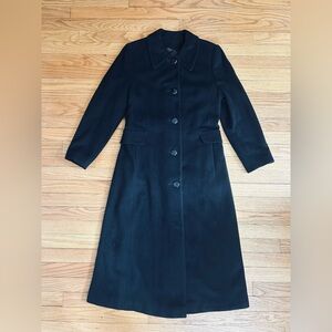Vintage Marvin Richard’s 100% Cashmere Women's Trench Coat Size 4